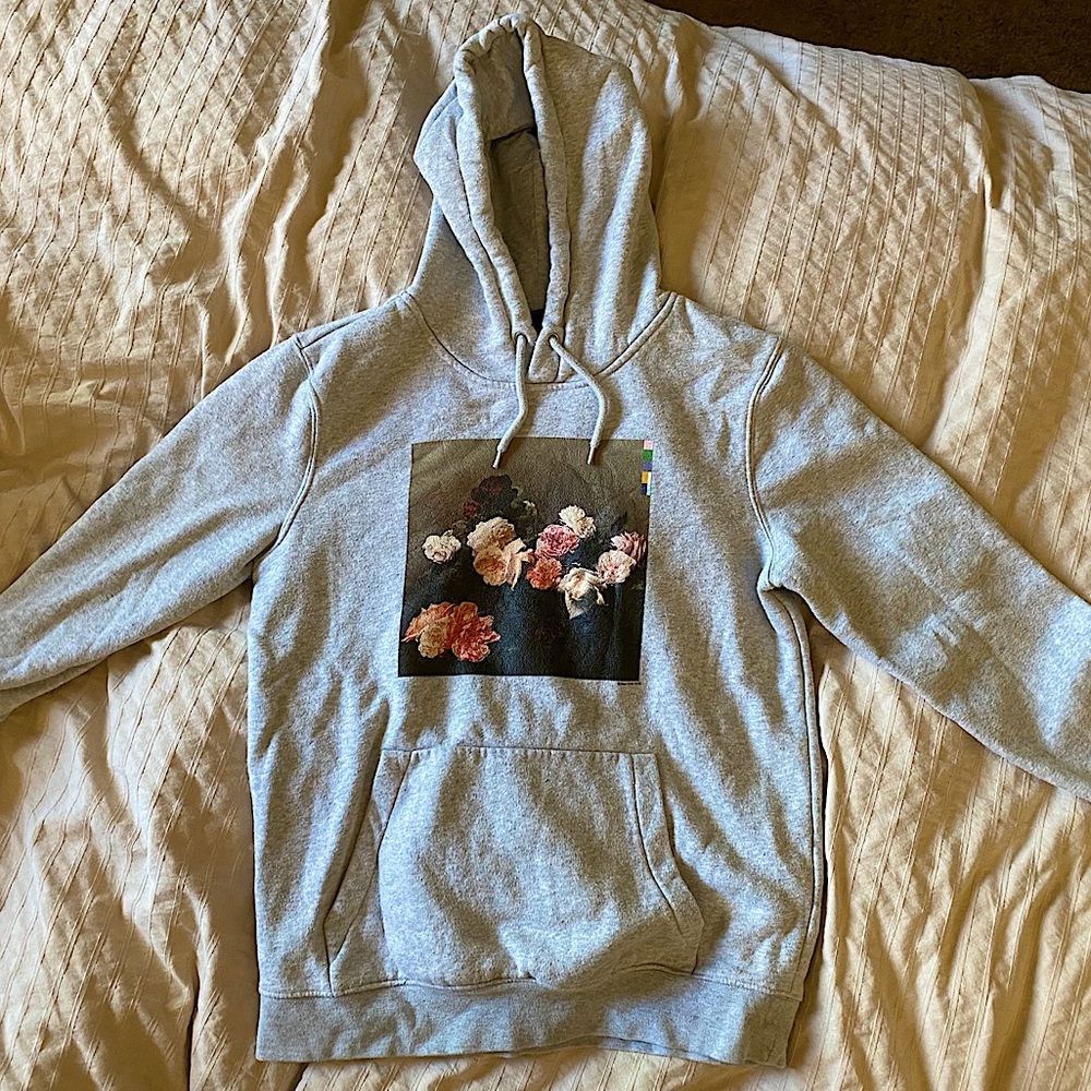 H&M Floral Graphic Hoodie